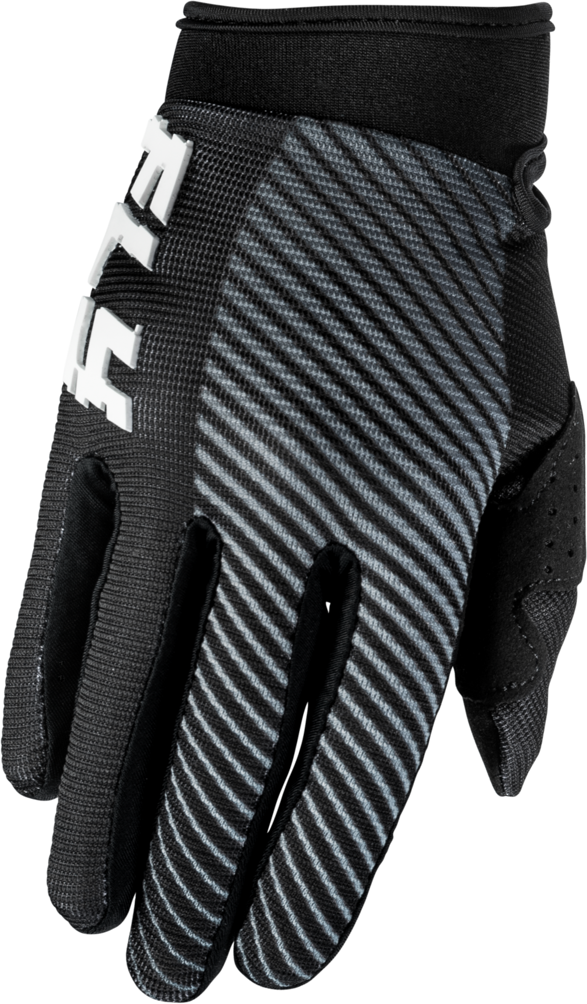 FLY RACING YOUTH F-16 GLOVES BLACK/WHITE Y2XS'XS