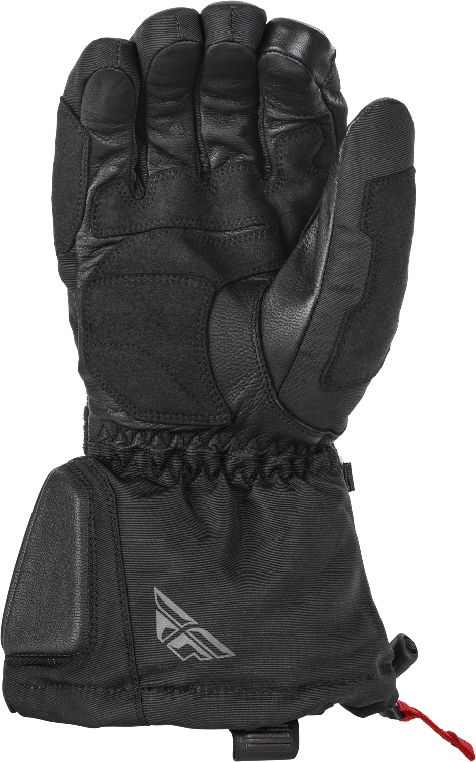 Fly Racing Aurora Gloves Black XL – Insulated Waterproof Motorcycle Gloves with Touch Screen Compatibility