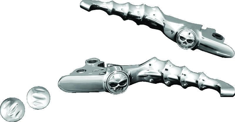 Kuryakyn Zombie Levers for Harley-Davidson Touring Models (2008-2009) – Chrome Finish