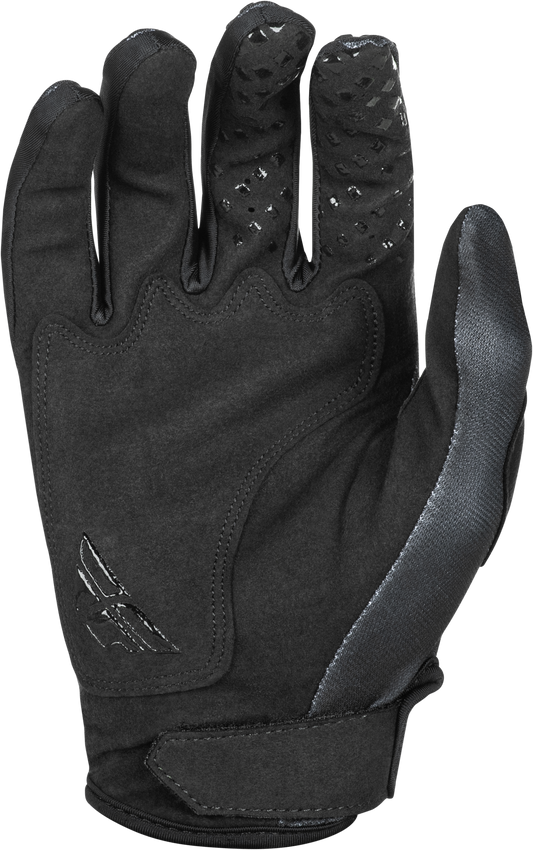 Fly Racing Kinetic Center Gloves Black/Gold - Part Number 378-5103X