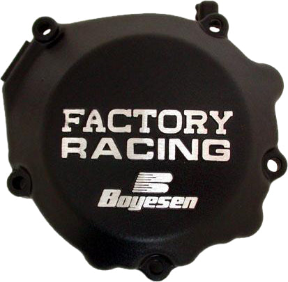 Boyesen Factory Racing Ignition Cover for Yamaha YZ250 (1988-1997) - Black, Part SC-32B