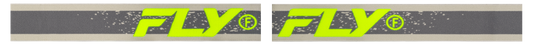 Fly Racing Zone Snow Goggle Gry/Hi Vis with Green Mirror and Yellow Lens - Part 37-50281