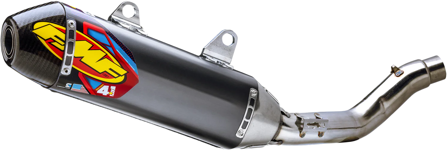 FMF Racing S/S Aluminum Factory 4.1 RCT Slip-On Exhaust for Honda CRF250R & RX (2025-2026 Models)