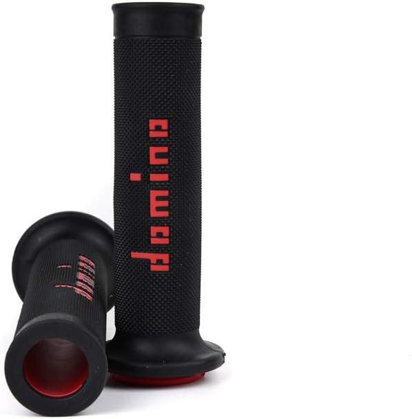 Domino Racing XM2 Grips Black/Red Pair