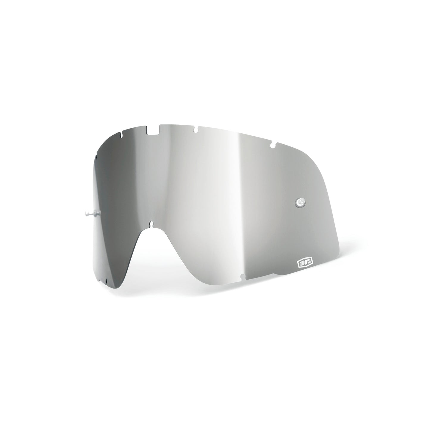 100 - Percent Barstow Sheet Mirror Silver Lens – Clear Visibility and Durability - Kelly Motorsports