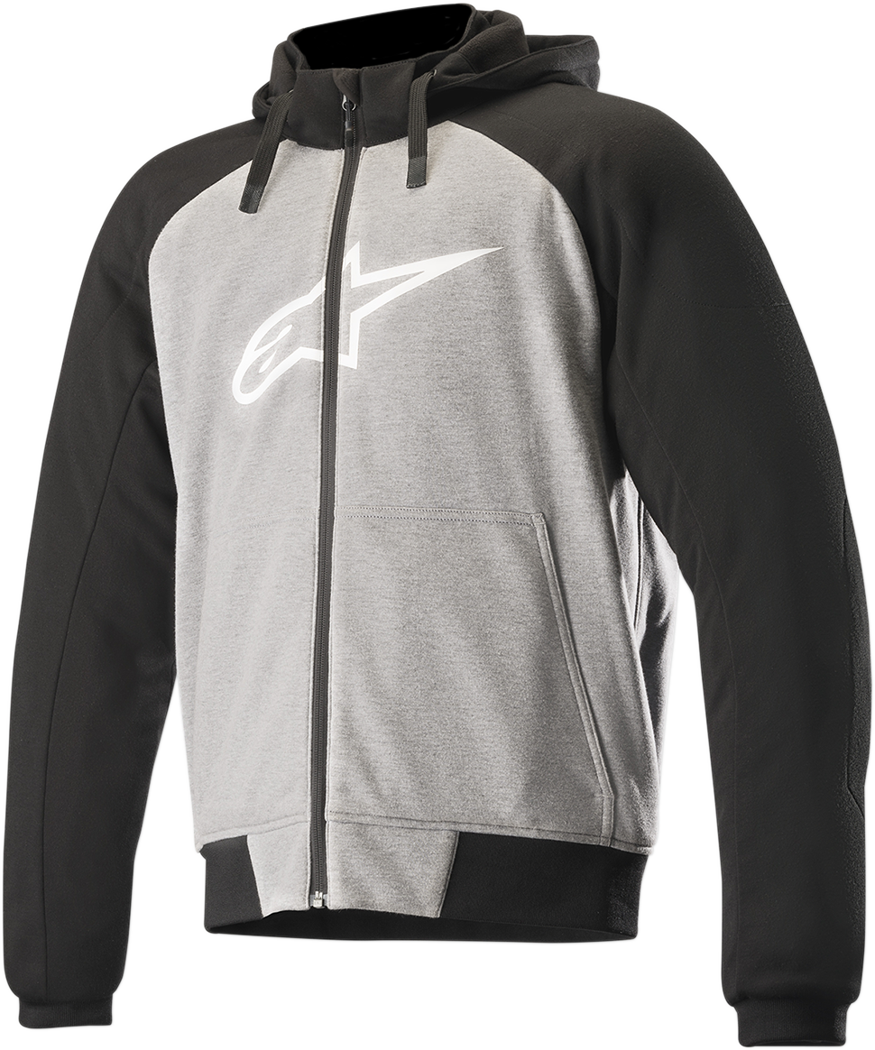 Alpinestars Chrome Sport Hoodie Gray 2XL - Part Number 4200918-951-2X