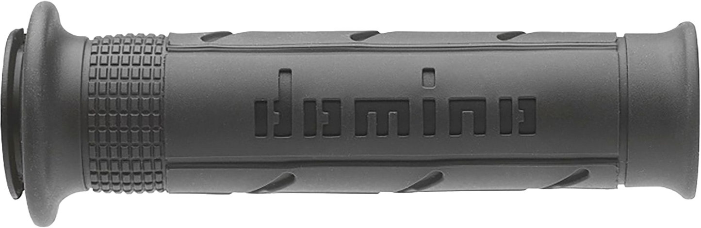 Domino Racing XM2 Grips Anthracite and Black - Pair for 22mm Handlebar with Twist Throttles