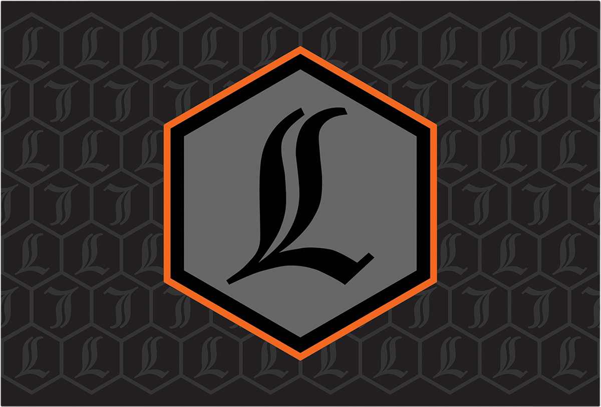 LEGEND SUSPENSION REVO ARC Canister Decal - Orange (Part #43202401)