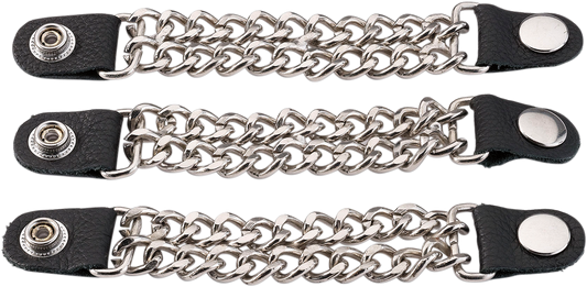 Z1R Vest Extender 3-Pack in Chrome and Matte Black - Part Number 2840-0072