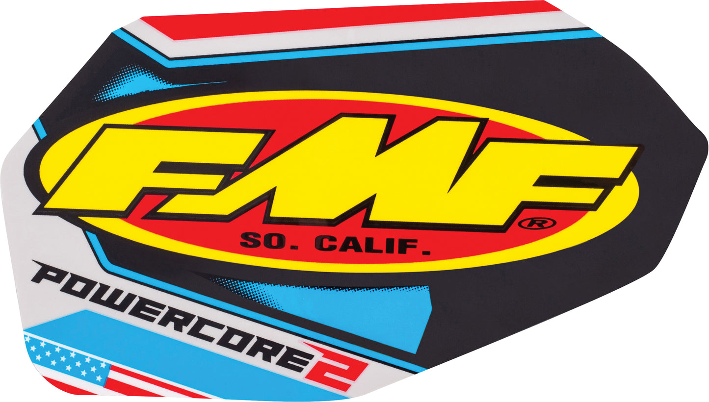 FMF 014844 Powercore 2 Decal for 2 Stroke Exhaust Systems