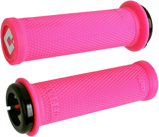 ODI Ruffian Mini V2.1 BMX Grip Pink/Black - Compact and Slip-Free Performance