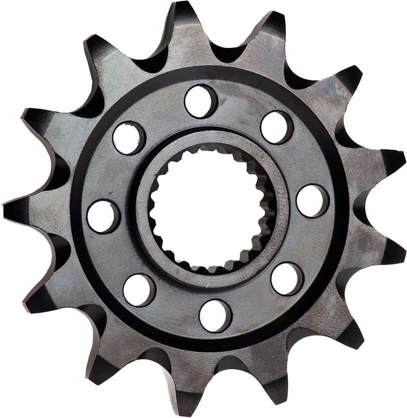 RFX Front Pro CS Steel Sprocket 13T Black for Yamaha