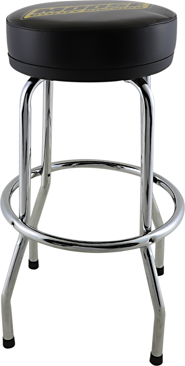 Moose Offroad X80-6020MU Bar Stool with Logo - Black and Yellow