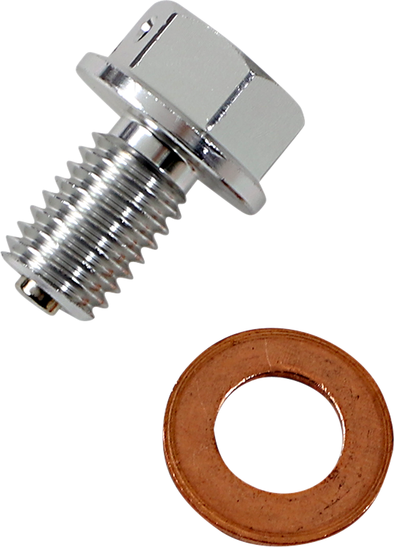 MOOSE Offroad Magnetic Drain Plug T14-2081S for Kawasaki Engines