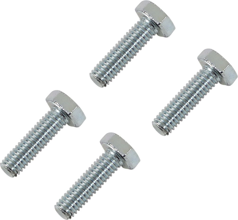 Moose Offroad Front Rotor Bolts for Honda 039-6A07 - Grade 10 Nickel-Plated OEM Sprocket Head