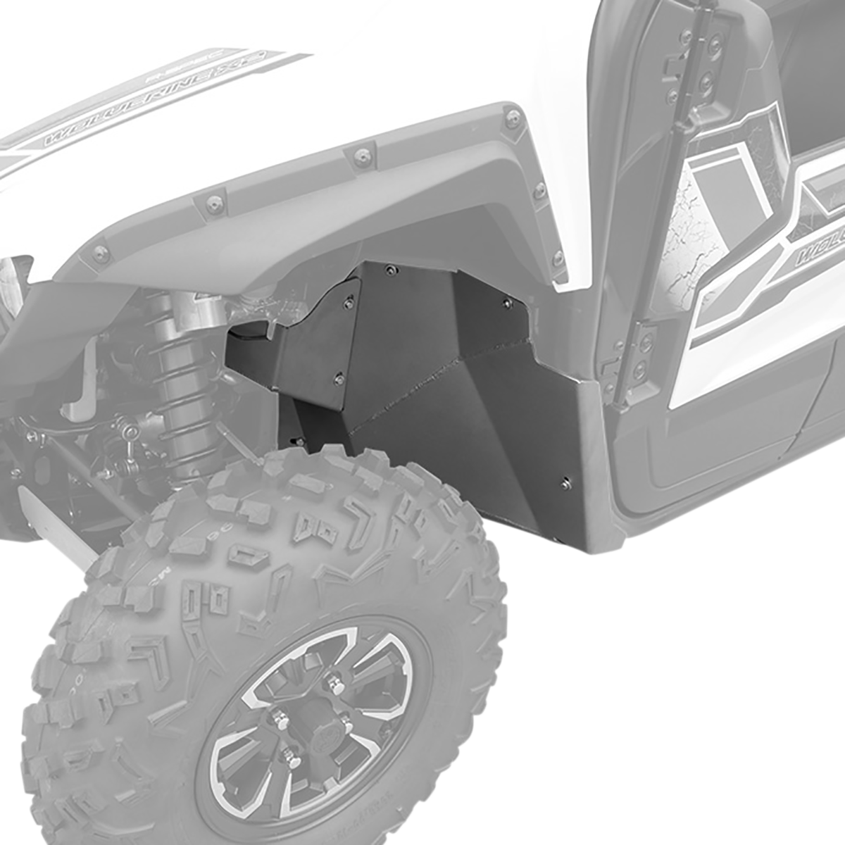 Moose Offroad Footwell Protector 0521-1818 for Enhanced Vehicle Footwell Protection