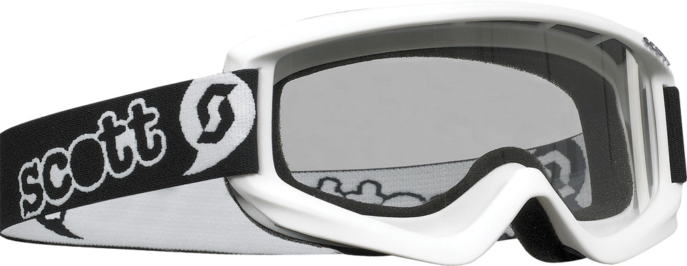 SCOTT Youth Agent Goggle White with Lexan® Lens and NoFog™ Anti-Fog Treatment