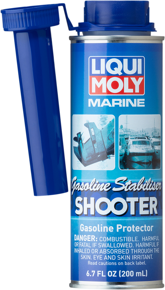 LIQUI MOLY Marine Fuel Stabilizer Additive - 200ml 25100 for 2-Stroke and 4-Stroke Engines
