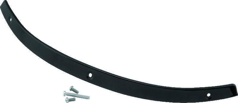 Kuryakyn Smooth Windshield Trim for 2014-2015 Harley Davidson Touring Models - Gloss Black Part #kur1389
