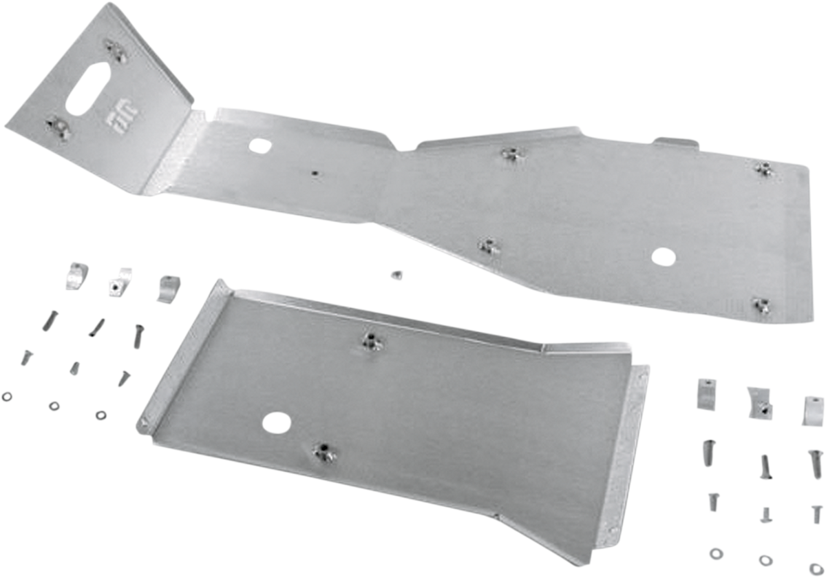 DG Performance Full Skid Plate for Yamaha Grizzly 67-4445 - Heavy-Duty Aluminum Protection