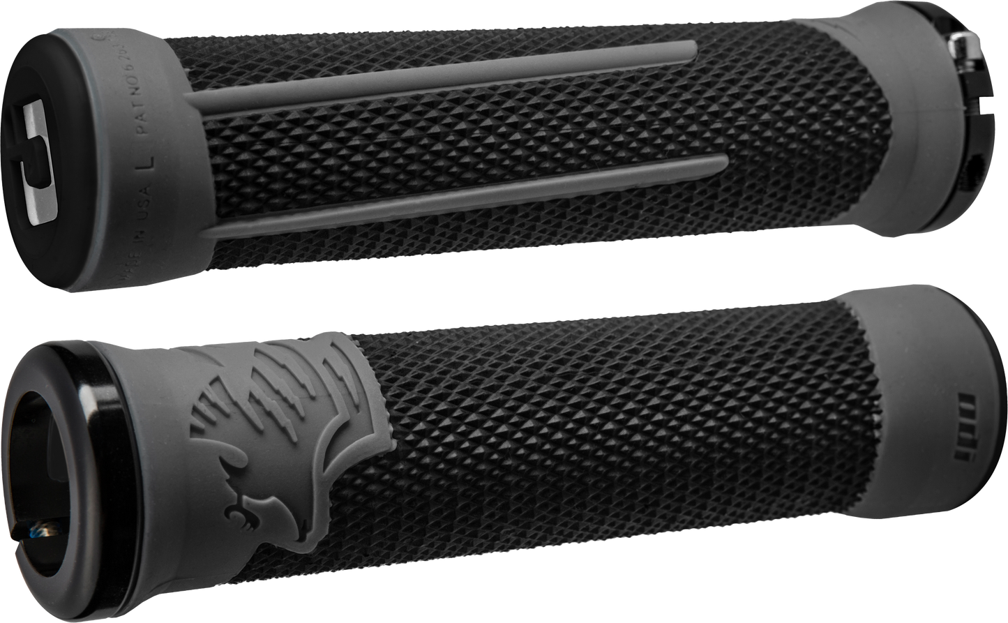 ODI Ag 2 MTB/BMX Grips Black/Graphite with Lock-On System - Part D35A2BH-B