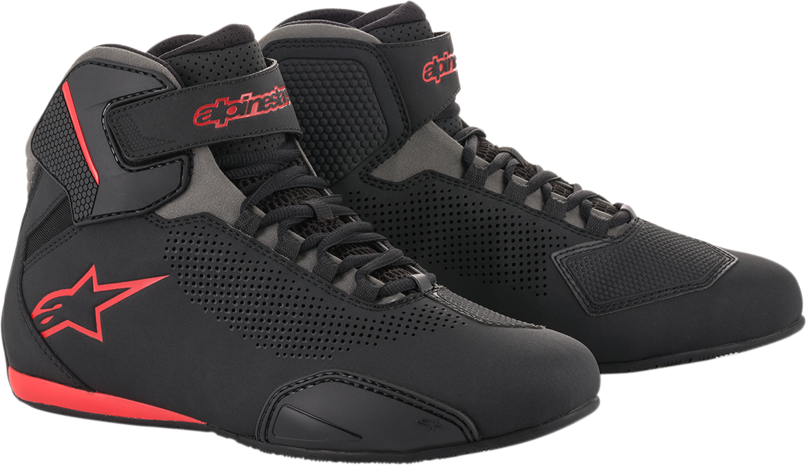 Alpinestars Sektor Vented Shoes - Lightweight Performance Motorcycle Footwear for Men US 13
