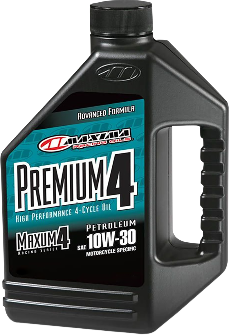 MAXIMA RACING OIL Premium High Performance 10W-30 4T Engine Oil - 1 Gallon, Part No. 30-209128