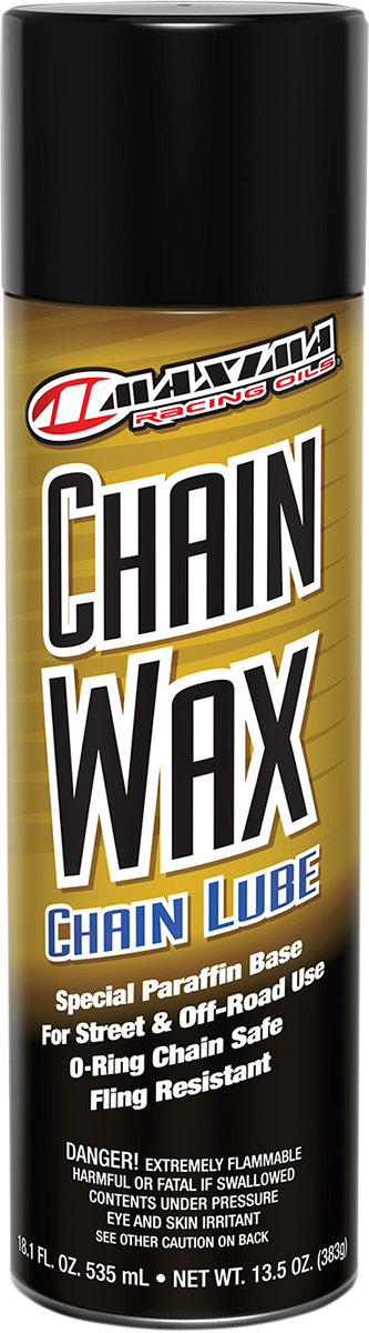MAXIMA RACING OIL Chain Wax Lube Aerosol 13.5 oz. - Part No. 74920