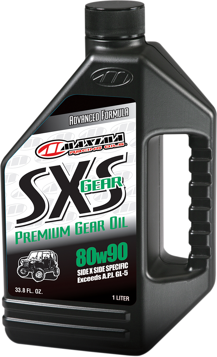 MAXIMA RACING OIL SXS Mineral Gear Oil 80W-90 - 1L by MAXIMA RACING OIL (Part No. 40-43901)