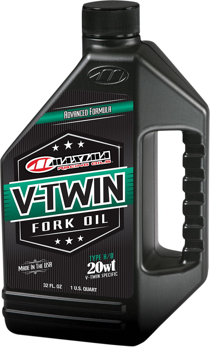 MAXIMA RACING OIL V-Twin Fork Oil 20WT - 1 Quart - Part #50-03901