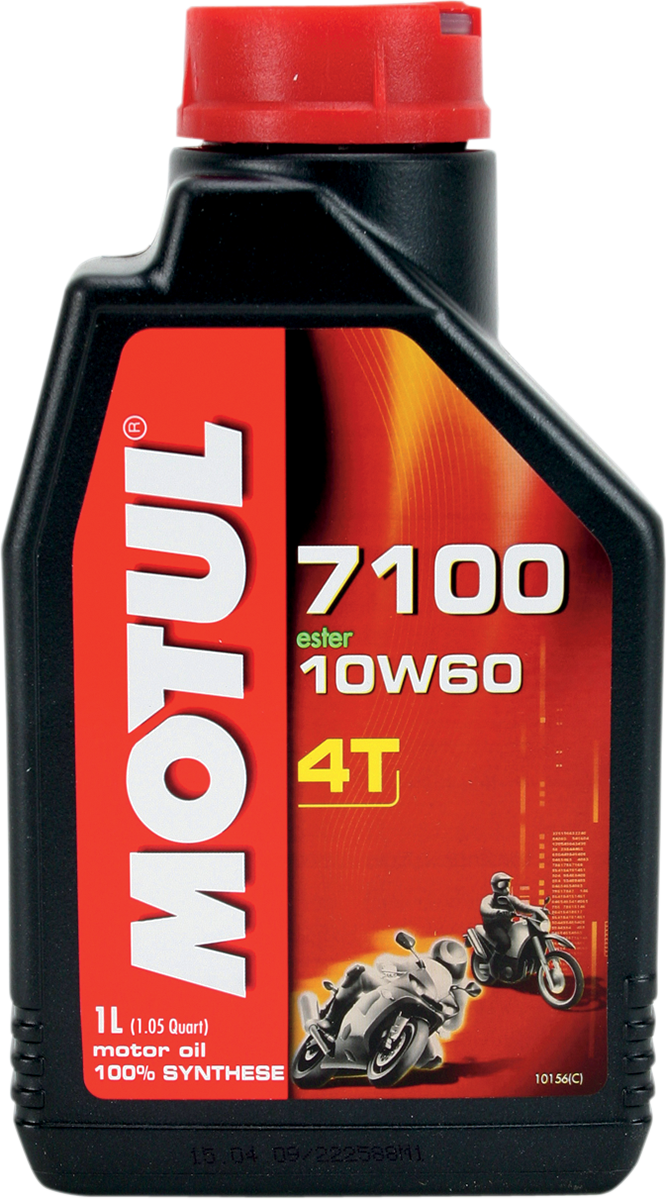MOTUL 7100 4T Synthetic Oil 10W-60 - 1L by MOTUL Part No. 104100