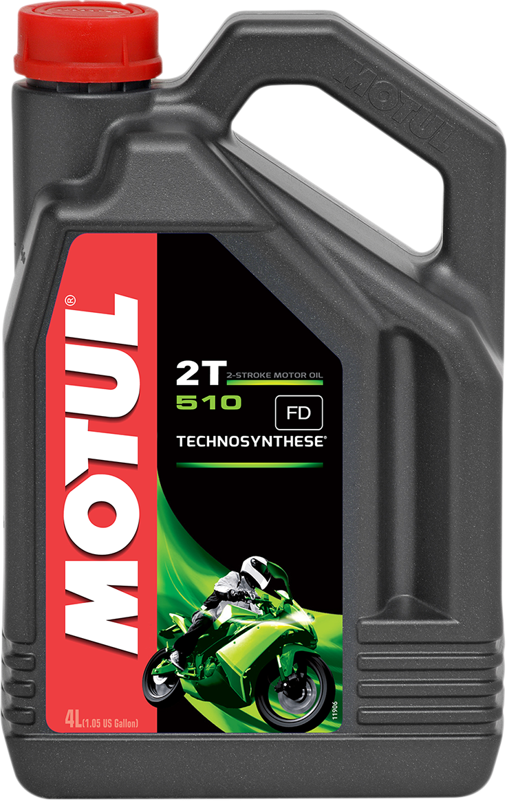 MOTUL 510 2T Anti-Smoke Oil - 4L by MOTUL, Part Number 104030