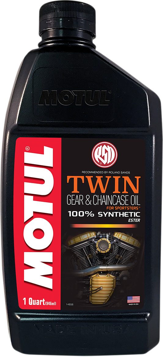 MOTUL V-Twin Synthetic Gear & Chaincase Oil 1 Quart - Part 108063 for Harley-Davidson Sportster