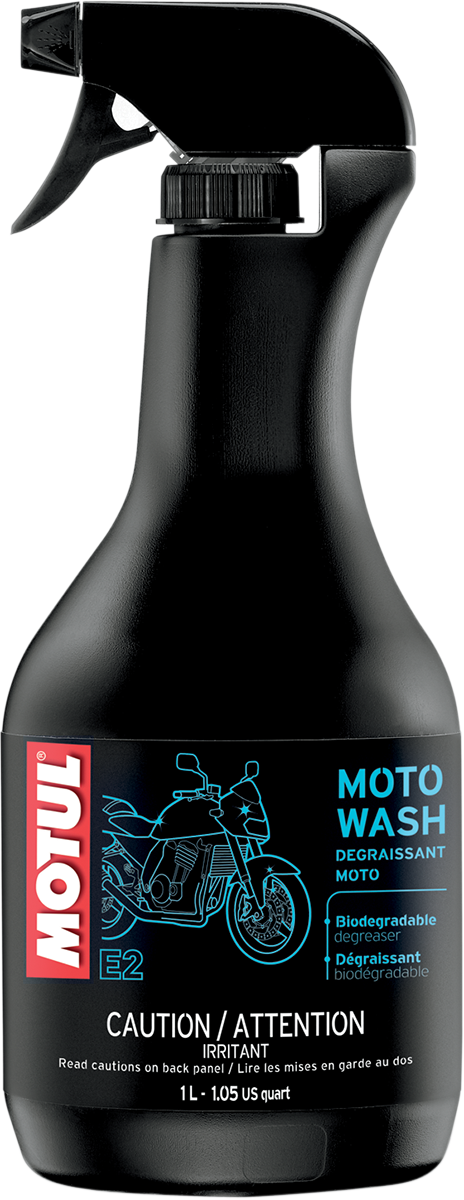MOTUL Moto Wash 1L - Powerful Biodegradable Motorcycle Cleaner (Part Number 104881)