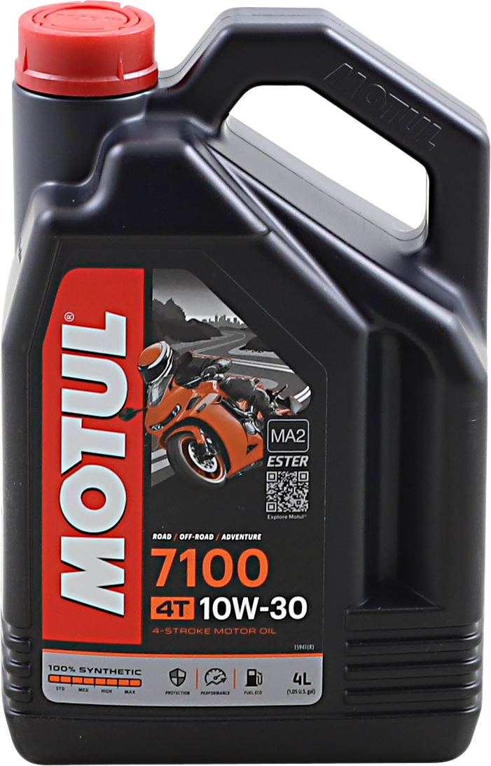 MOTUL 7100 4T Synthetic Oil 10W-30 - 4L | Part Number 104090