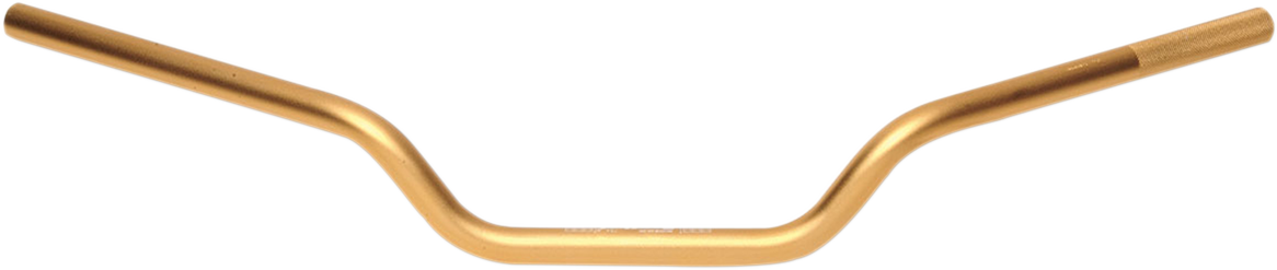 RENTHAL 7/8 inch Street Handlebar - Low Rise, Gold Finish, Part Number 754-01-GO