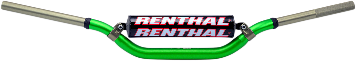 RENTHAL Twinwall® Handlebar 997 for CRF and KX Models – Green, Part Number 997-01-GN-02-185