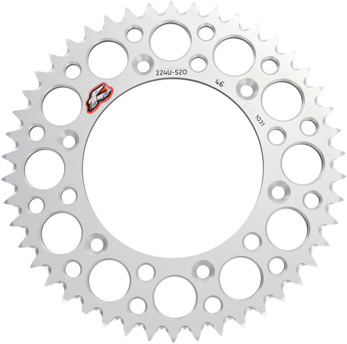 RENTHAL 46-Tooth Aluminum Rear Sprocket 224U-520-46GPSI