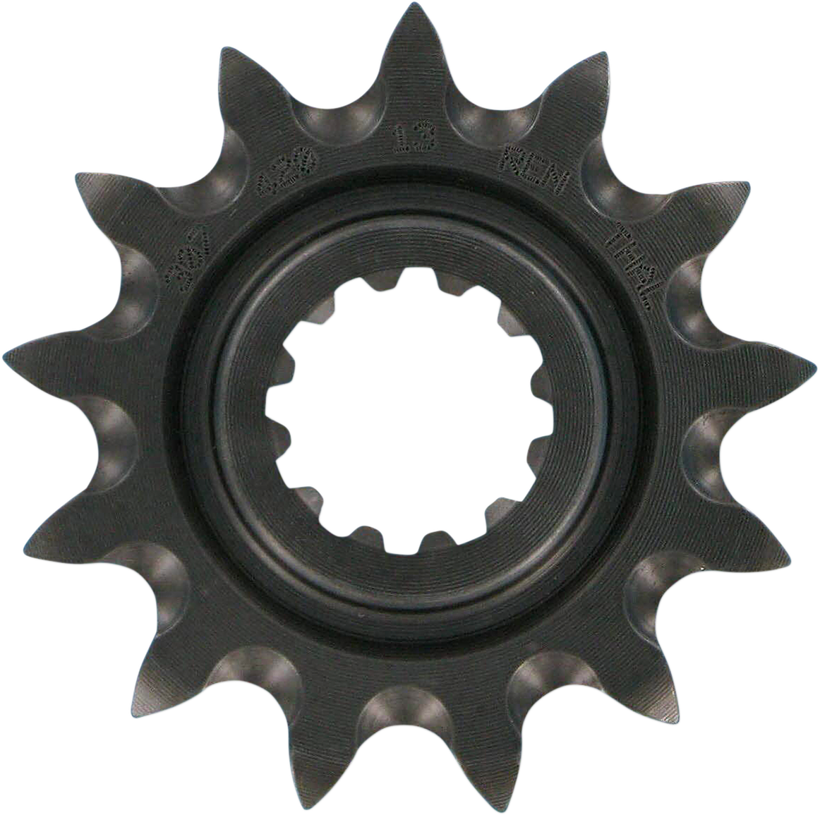 Renthal Front Sprocket with Grooves - 14 Tooth for Suzuki SX 65 (Part #307-420-14GP)