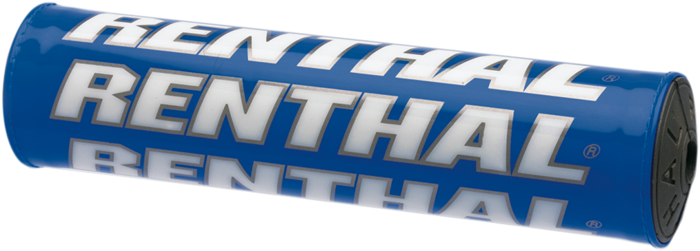 Renthal SX Crossbar Pad - 8-1/2 inch Blue P217 | Impact-Resistant Foam & Durable Graphics