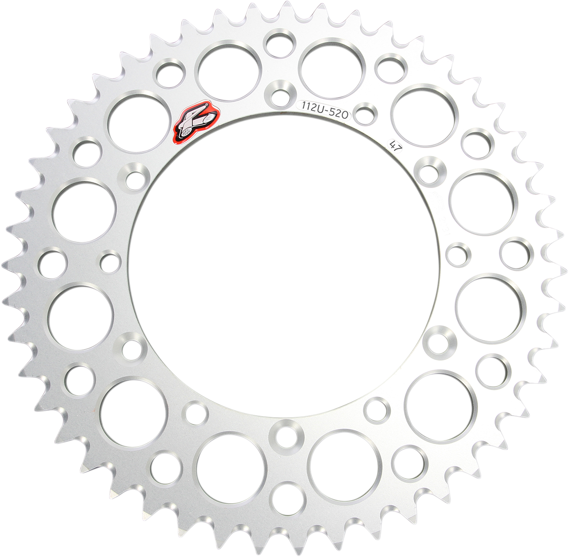 RENTHAL Rear Sprocket 47 Tooth Aluminum for Kawasaki 112U-520-47GESI