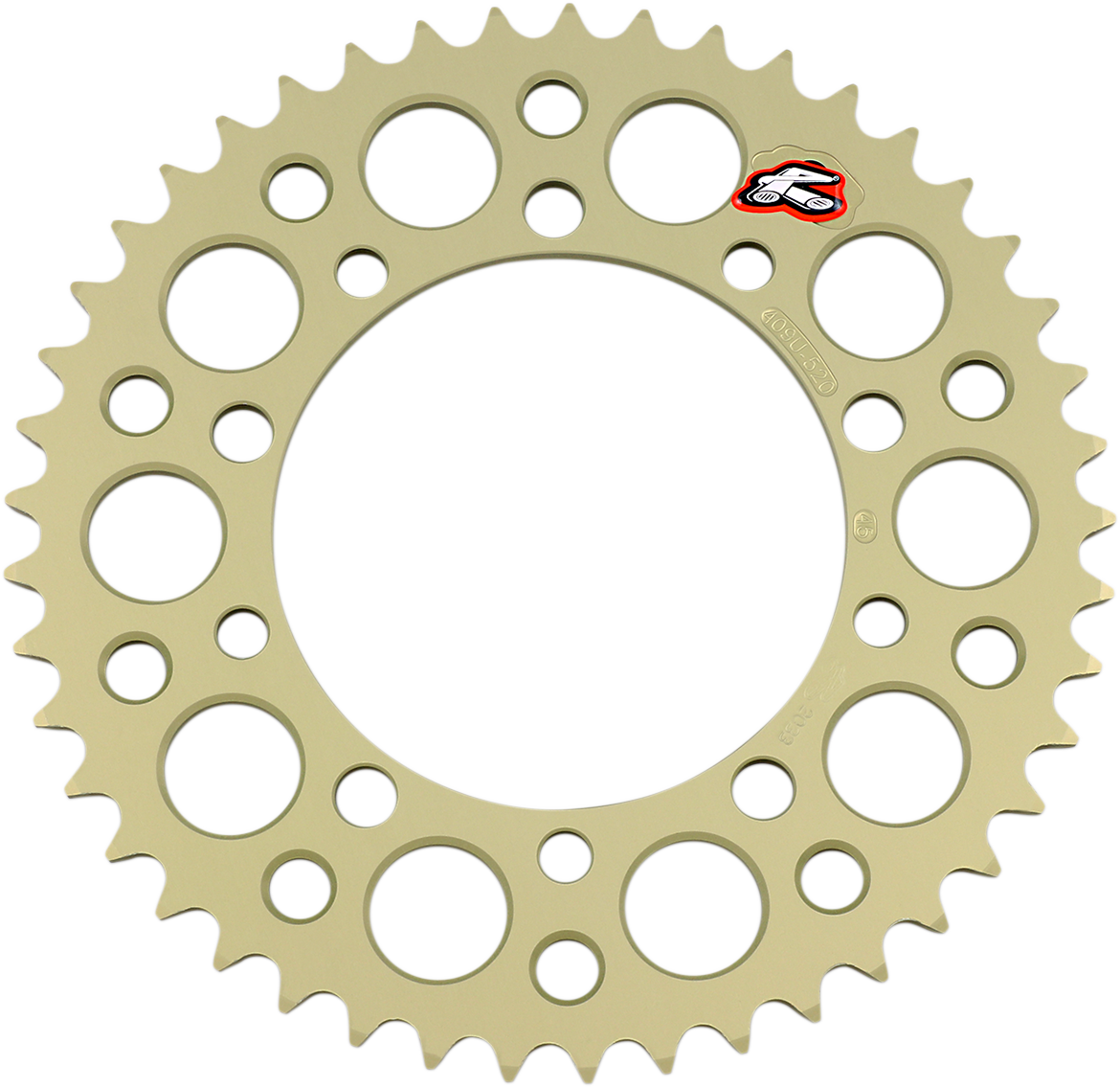 Renthal 409U-520-45P-HA Rear Aluminum Sprocket for Suzuki, 45 Tooth