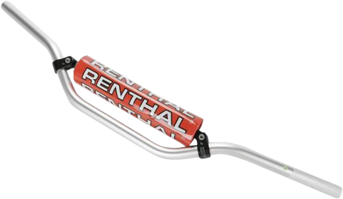 RENTHAL 7/8" Off-Road Handlebar - 722 - CR High/Ricky Johnson - Silver (Part Number 722-01-SI-01-185)