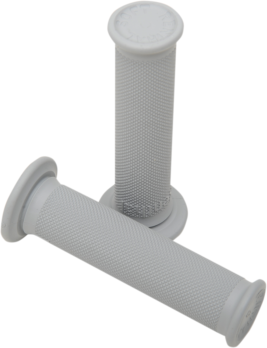Renthal All-Diamond ATV Grips G108 - Soft for ATVs, Watercraft, and Mountain Bikes