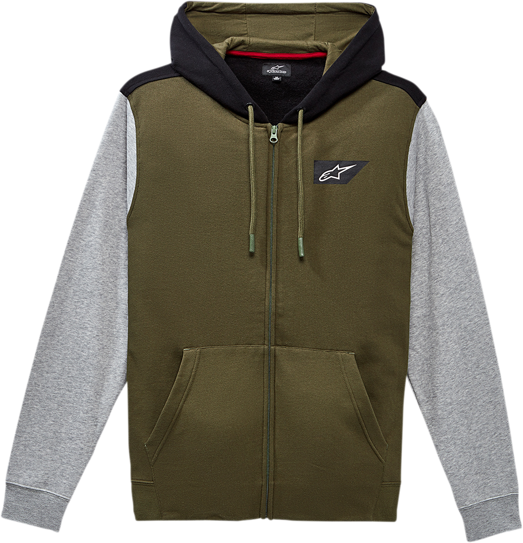 Alpinestars Spanner Hoodie - Military Green, Medium - 123053180690M