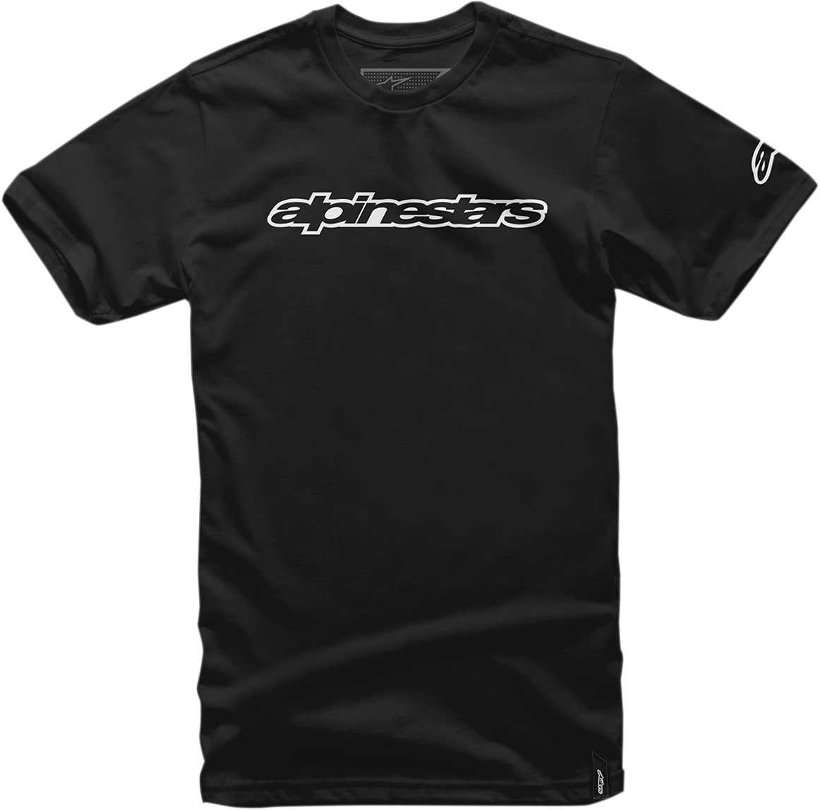 Alpinestars Wordmark T-Shirt in Black - XL (Part Number 1036-72015-10XL)