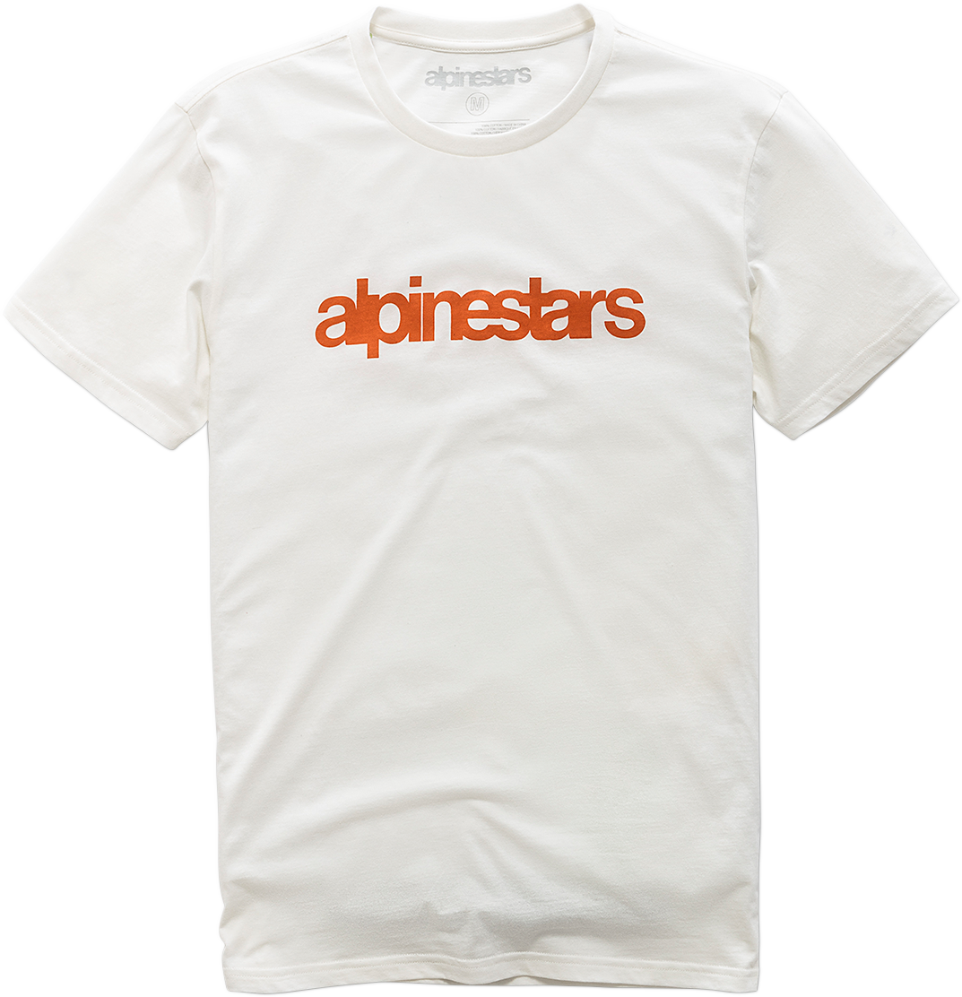 Alpinestars Heritage Word T-Shirt - Natural, 2XL - Premium Casual Wear
