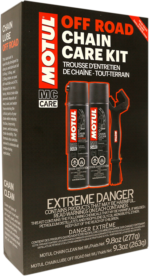 MOTUL Chain Care Kit for Off-Road - Aerosol 109788