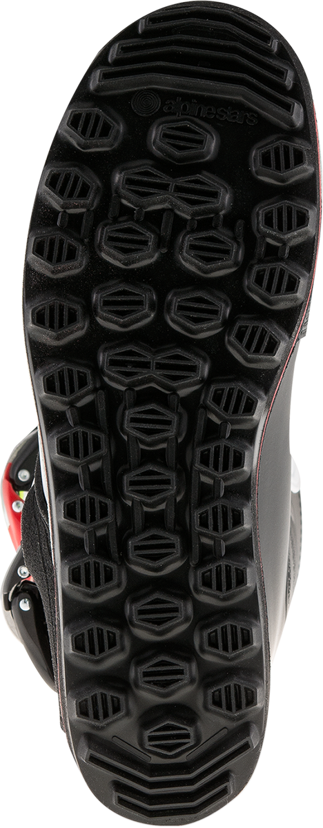 Alpinestars Tech-T Boots - White/Red/Yellow Fluorescent/Black, US 11 / EU 45.5 - Part 2004017-2351-11