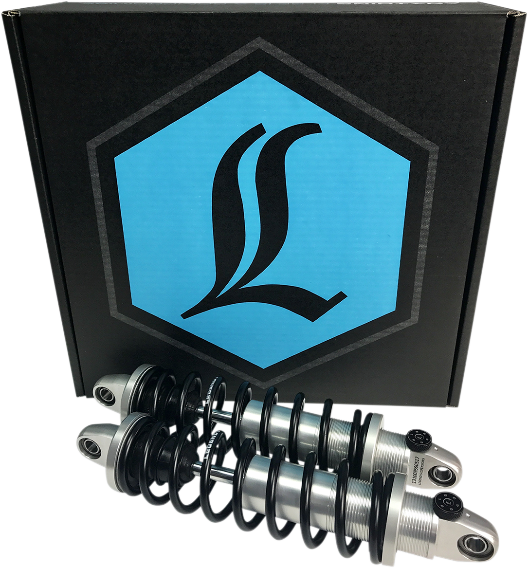 Legend Suspension REVO-A Shocks - 13 Inch Clear Anodized - Standard by Legend Suspension Part 1310-1618